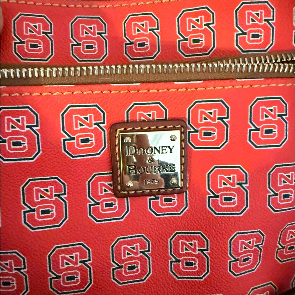 Dooney & Bourke Red Patterned NC State NCSU Women's Bag